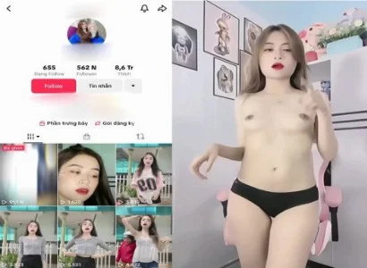 Phang em Tiktoker da trắng ngon đỉnh cao